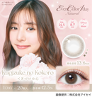 【公式】エバーカラーワンデーナチュラル 20枚入り