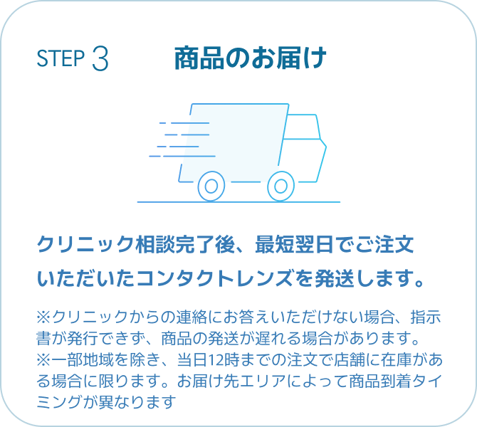 オンライン指示書発行 STEP3